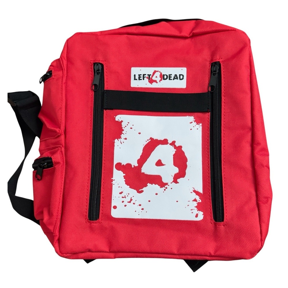 Left 4 Dead Health Pack Bag Red Backpack Valve Official